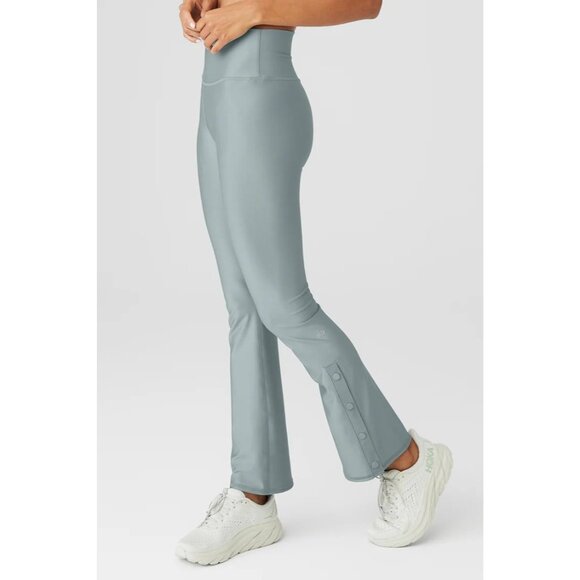 ALO Yoga Airlift High Waist 7/8 Game Changer Cosmic Grey Leggings Size Small NEW - Picture 1 of 4
